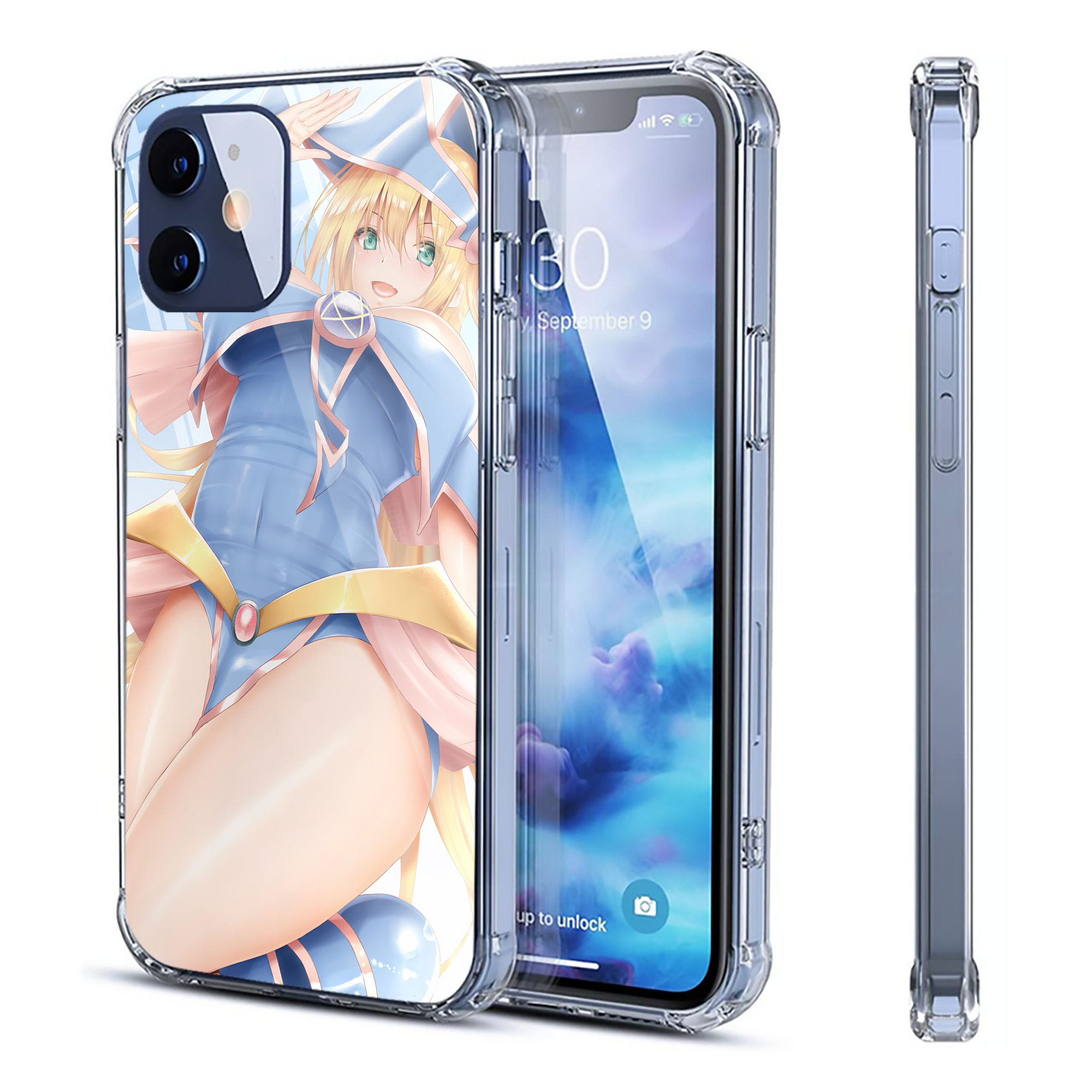 （画像用） 遊☆戯☆王 Yu-Gi-Oh! 【iPhone 12シリーズ対応】透明スマホケース（クリアソフトケース）